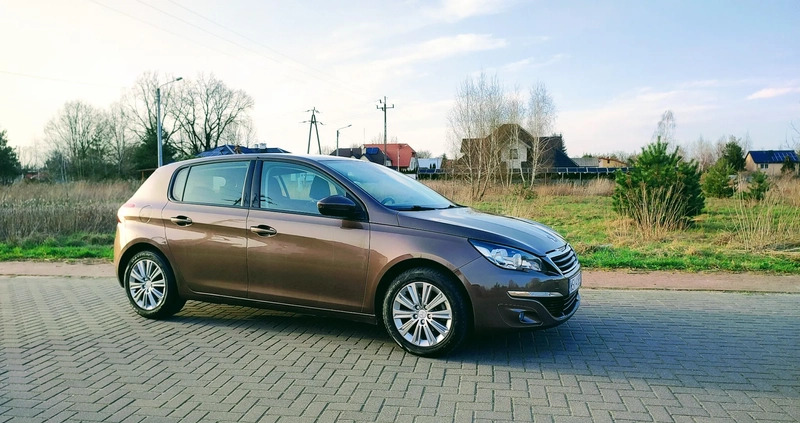 Peugeot 308 cena 31500 przebieg: 133000, rok produkcji 2014 z Solec Kujawski małe 79